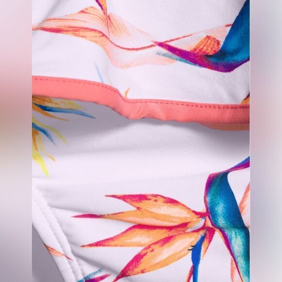 New with Tags Time & Tru Birds of Paradise Bikini Top Size Small (4/6) - Picture 7 of 7